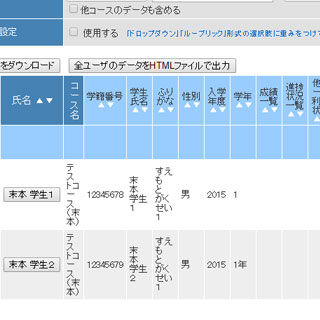 学習カルテ